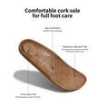thumbnail image 5 of Cork Women's Retro Closed Toe Clogs Slippers with Hole Buckle Clogs Men Flat Sandals for Casual Summer Outdoor, 5 of 6