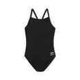 thumbnail image 1 of Speedo Maillot de Bain une Pièce pour Femmes Endurance+ Flyback Entraînement Jeunesse - Noir/noir, D26YTH, 1 of 2