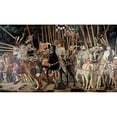 thumbnail image 3 of Uccello, Paolo 18x12 Black Modern Framed Museum Art Print Titled - Battle of San Romano: The Counter Attack of Michelotto Da Contignola, 3 of 5