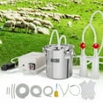 thumbnail image 1 of VEVOR Machine à Traire les Chèvres, Seau en Acier Inoxydable 304 de 3 L, Traiteuse Électrique Automatique à Pulsation sous Vide, Traiteuse Portative, 1 of 9