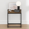 thumbnail image 4 of Furinno CAMNUS Metal Frame Nightstand Toolless Side/End Table Columbia Walnut, 4 of 4
