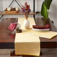 thumbnail image 4 of Design Imports DII Honey Gold Eco-Friendly Chambray Fine Ribbed Placemat 6 Piece, 4 of 4