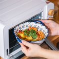 thumbnail image 5 of Salad Plate Double Ear Household Oven Special Bowl Ceramic Tableware, Cheese Baked Rice Baking Tray, 5 of 5