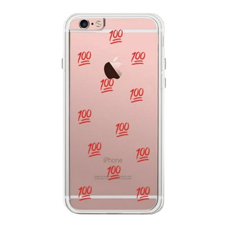 365 Printing 100 Points iPhone 6 6S Plus Phone Case Clear Phonecase For