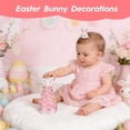 thumbnail image 6 of Cute Ceramic Easter Tree Bunny Decor, Light up Easter Bunny Decor Spring Decorations for Indoor Bedroom Office Decor Tabletop for Kid Gifts, 6 of 7