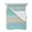 Blue, variant on Quilts King Size Bedding Set, Teal Wooden Grain Lightweight Quilted Comforter, Vintage Chic Geometric Ombre Turquoise Soft Reversible Bedspread Coverlet with Pillow Covers for All Season, 96" x 106"