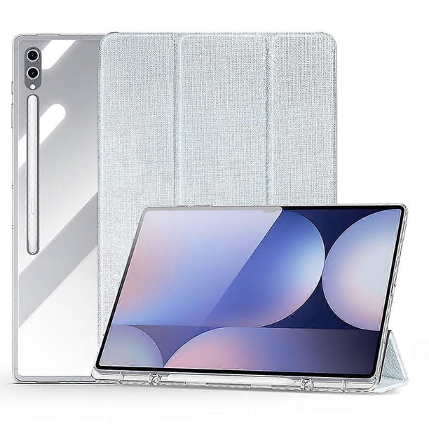 Unid Series For Samsung Galaxy Tab S10 Ultra / S9 Ultra / S8 Ultra Case TPU+PC+Leather Clear Tablet