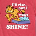 thumbnail image 3 of Garfield - Rise But Won't Shine - Toddler And Youth Short Sleeve Graphic T-Shirt, 3 of 5
