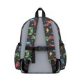 thumbnail image 3 of Game Controller Black Pattern Backpack for School, Cute School Bag with Adjustable Shoulder Straps and Padded Back, 13.4"x11"x4.7", 3 of 5