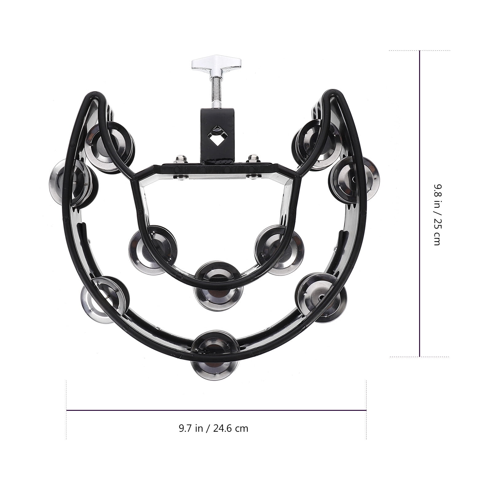 Hand Held Percussion Bell Drum Bell Steel Bell for Party School