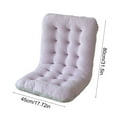 thumbnail image 3 of Desk Chair Cushion,Office Chair Cushion Plush Seat Pad with Back Support for Gamer Chair Recliner Rocking Chair,32X18 in （Purple）, 3 of 6