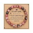 thumbnail image 1 of Ganfancp Pulsera Colgante de Amor Pulsera de Cuentas Tarjeta de Regalo de Navidad Ofertas Del Día Sólo En Línea Pulsera*1 Tarjeta*1, 1 of 1