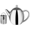 thumbnail image 2 of 2l Double Walled Insulated Polished Stainless Steel Teapot With Infusing Basket (polished Stainless Steel), 2 of 5