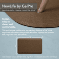 thumbnail image 4 of GelPro NewLife Anti-Fatigue Comfort Mat 20x32 Grasscloth Khaki, 4 of 5