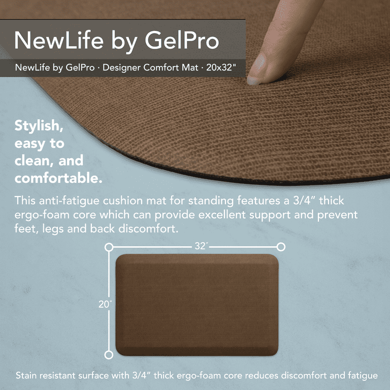 GelPro Elite Kitchen Mats - Grasscloth