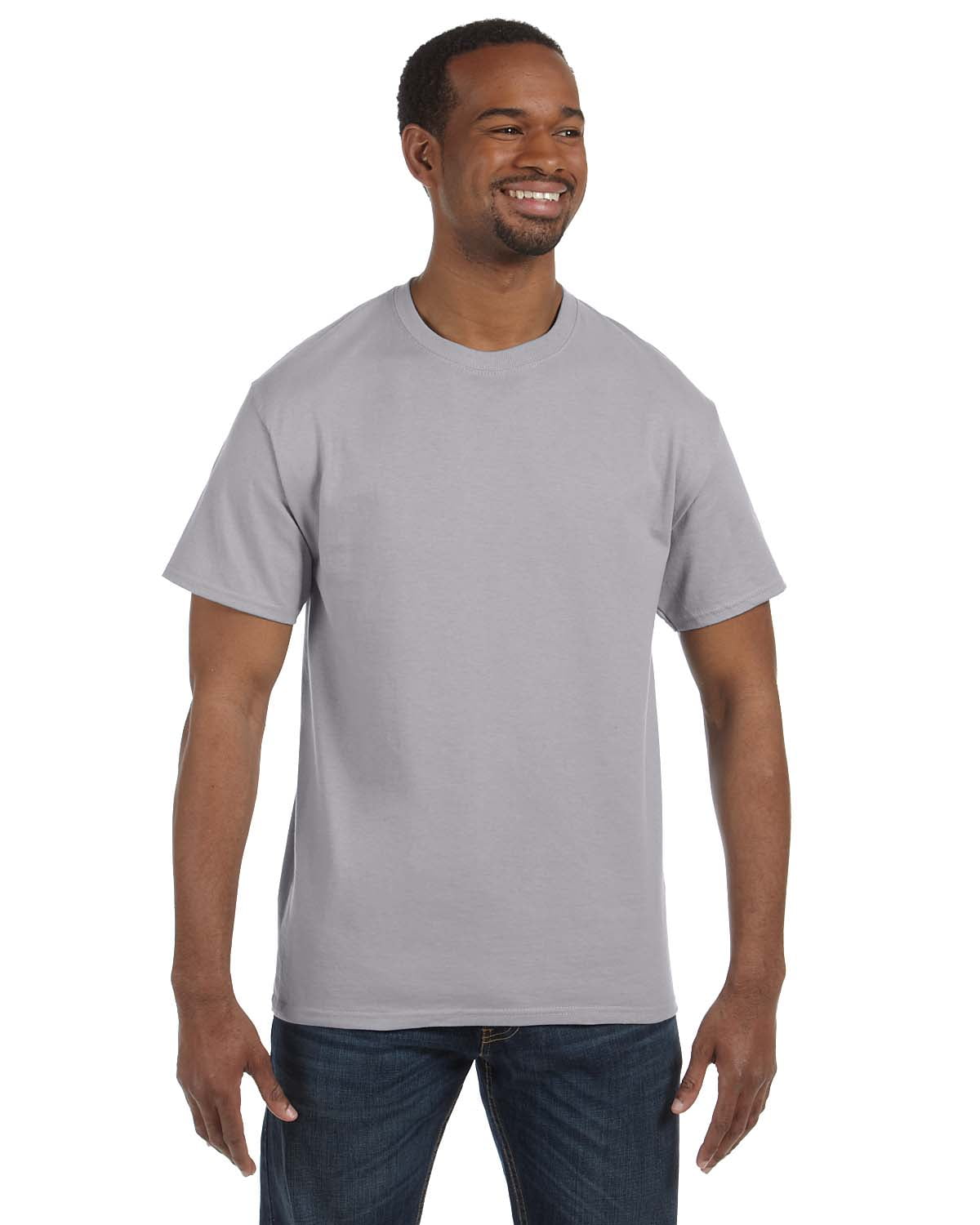 Hanes Men's X-Temp Performance Cool Crew T-Shirts, 2 Pack, Gray
