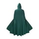 thumbnail image 1 of Accesorios de disfraz de caballero del norte medieval con capucha para cosplay poncho con capucha para Verde, 1 of 9