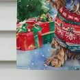 thumbnail image 6 of English Cocker Spaniel Christmas House Flag 28 in x 40 in, 6 of 7