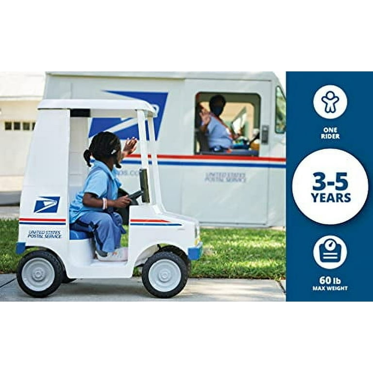Postal service kid's toy truck hotsell