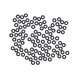 thumbnail image 4 of 100pcs protectores de alambre de alambre de arandelas de arandelas de bádminton para agujeros de una sola cuerda de una sola cuerda Accesorios de Negro, 4 of 8