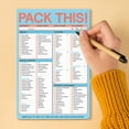 thumbnail image 3 of Pack This Notepad in Pastel Blue and Coral | 6" x 9" | 60 Sheets, 3 of 9