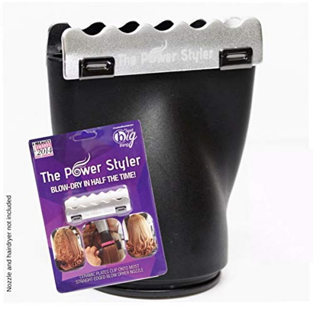 The Power Styler Blow Dryer Comb Attachment for Straight, Smooth, Shiny