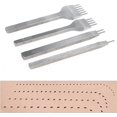 thumbnail image 2 of 4 Pcs Diy Leather Punch Tool Kit Leather Craft Punch Tool Kit, 2 of 4