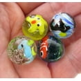 thumbnail image 2 of Under The SEA Marble Seal, Fish, Starfish, Seahorse 16Mm Handmade Art Glass Home Decor/Vase Filler Aquarium, 2 of 4