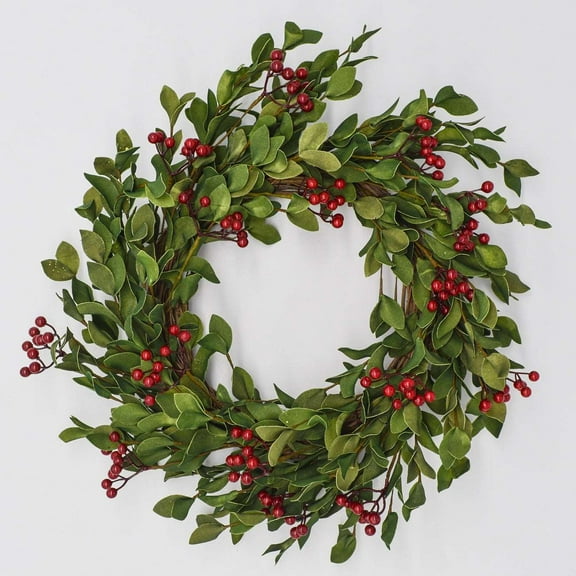 22" Mistletoe Wreath