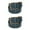 Navy, variant on CTM Kids' Leather Two Hole Jean Belt (Pack of 2)