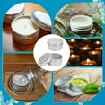 thumbnail image 5 of 12pcs Aluminium Tins 2.7 Ounce Empty Round Metal Storage Container with Hollow Lids 80ml Screw Lid Round Jars Sample for Aromatherapy Air Freshener Candles Travel Storage 2 Styles diy, 5 of 5