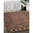 thumbnail image 3 of Ahgly Company Machine Washable Indoor Square Traditional Light Copper Gold Area Rugs, 3' Square, 3 of 7