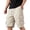 5# Beige, variant on Cargo Shorts Mens Knee Length Camo Casual Classic Relaxed Fit Drawstring Waist with Pockets Camouflage XL