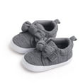 thumbnail image 2 of enyan B'aby B'oy Sneakers B'aby B'oys G'irls First Walking Shoes Infant Sneakers Crib Shoes Breathable Lightweight Slip On Shoes Grey,Size 4, 2 of 6
