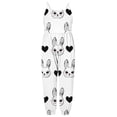 thumbnail image 7 of ITSAME Toddler Girls Jumpsuit, Spaghetti Strap Loose Fit Easter Bunny Print Holiday Casual Fashion Romper White 3T, 7 of 7