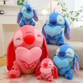 thumbnail image 4 of 2024 NUEVO Nuevo Disney Animation Lindo Abrazo Stitch Peluche Juguete Abrazo Flor Stitch Muñeca Almohada Para Novia E Hijo Regalo De Temporada De Graduación, 4 of 4