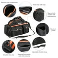 thumbnail image 2 of B-SOUL 15L Bike Rear Seat Bag Rack Trunk Basket Pannier Bag Cycling Luggage Storage Case Shoulder Handbag, 2 of 6