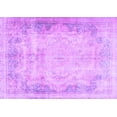thumbnail image 1 of Ahgly Company Indoor Rectangle Persian Purple Traditional Area Rugs, 7' x 10', 1 of 4