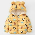 thumbnail image 4 of ketyyh-chn99 Girl Jacket Girl Coats 2t Toddler Boys Girls Winter Windproof Cartoon Hooded Coat Jacket Kids Warm Girls Clothes Coat, 4 of 5
