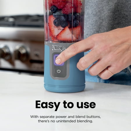 Ninja Blast 16-Oz Portable Personal Blender, Leak Proof Lid & Easy Sip Spout, Smoothie Blender, Dusty Pink