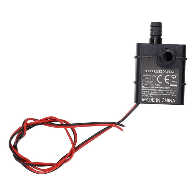 Bomba de Agua de la Fuente, Bomba de Agua del Acuario Resistente Al Agua IP68 Sin Escobillas 4.2W 0-300 CM LIFT para la Computadora de Enfriamiento de Agua