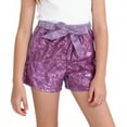 thumbnail image 2 of EnJoCho Toddler Baby Girl Sparkly Sequin Blomers Shorts High Waist Glitter Shimer Clubwear Dance Shorts Cute Summer Party Playwear Dancewear, 2 of 5