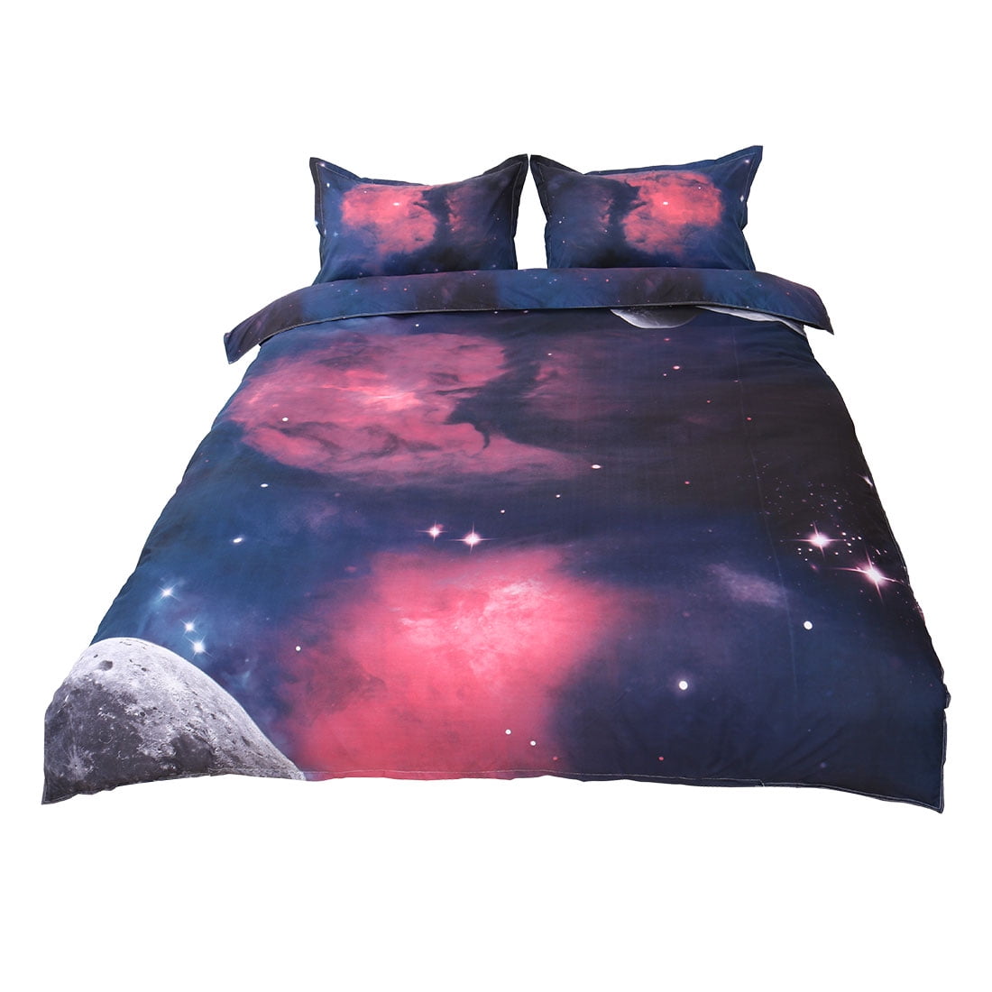 Galaxy Sky Cosmos Night Pattern Single Size Bedding Quilt Duvet Set Galaxy Sky Cosmos Night Pattern Single Size Bedding Quilt Duvet Set Dark Purple