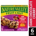 thumbnail image 3 of (4 pack) Nature Valley Fruit and Nut Granola Bars, Dark Chocolate Cherry, 6 Ct, 7.4 oz, 3 of 16
