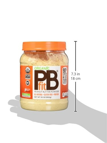 PBfit Organic Peanut Butter Powder, 30 Ounce