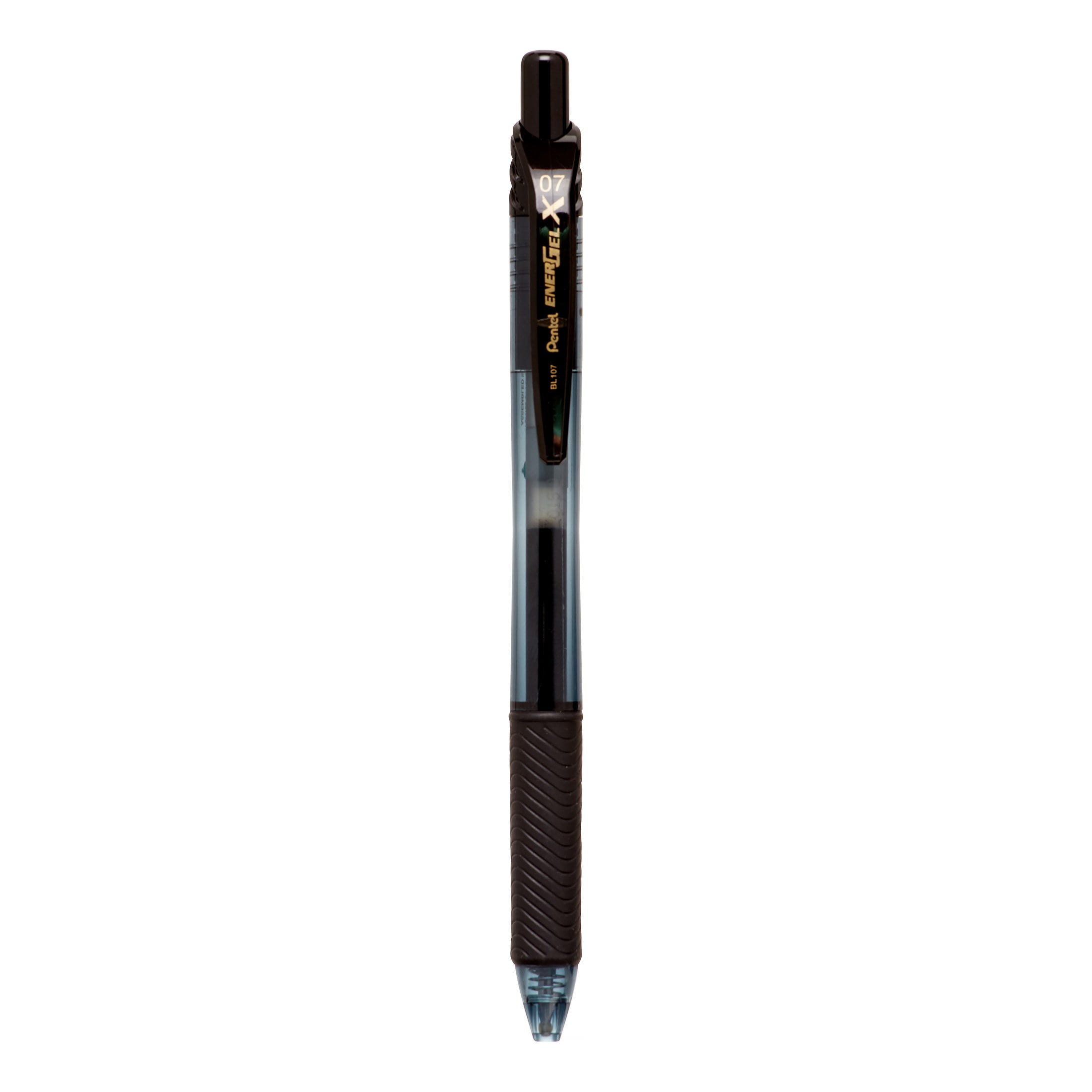 mozaïek Brandewijn Faial Pentel EnerGel X Retractable Liquid Gel Pens, Metal Tip, Medium Point,  Black - Walmart.com