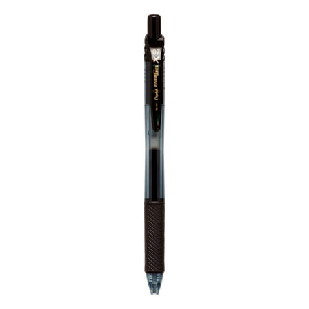 Pentel EnerGel X Retractable Roller Gel Pen, Black Ink 12ct