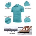 thumbnail image 2 of COOFANDY Mens Golf Polo Shirt Short Sleeve Moisture Wicking Quick Dry Performance Sport Casual Stylish Collared Shirts, 2 of 6
