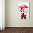 thumbnail image 3 of Trademark Fine Art 'Couple Under Umbrella II' Canvas Art by The Macneil Studio, 3 of 3