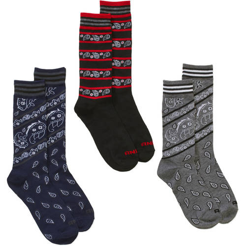 AND1 Mens Fashion Socks,3 Packs